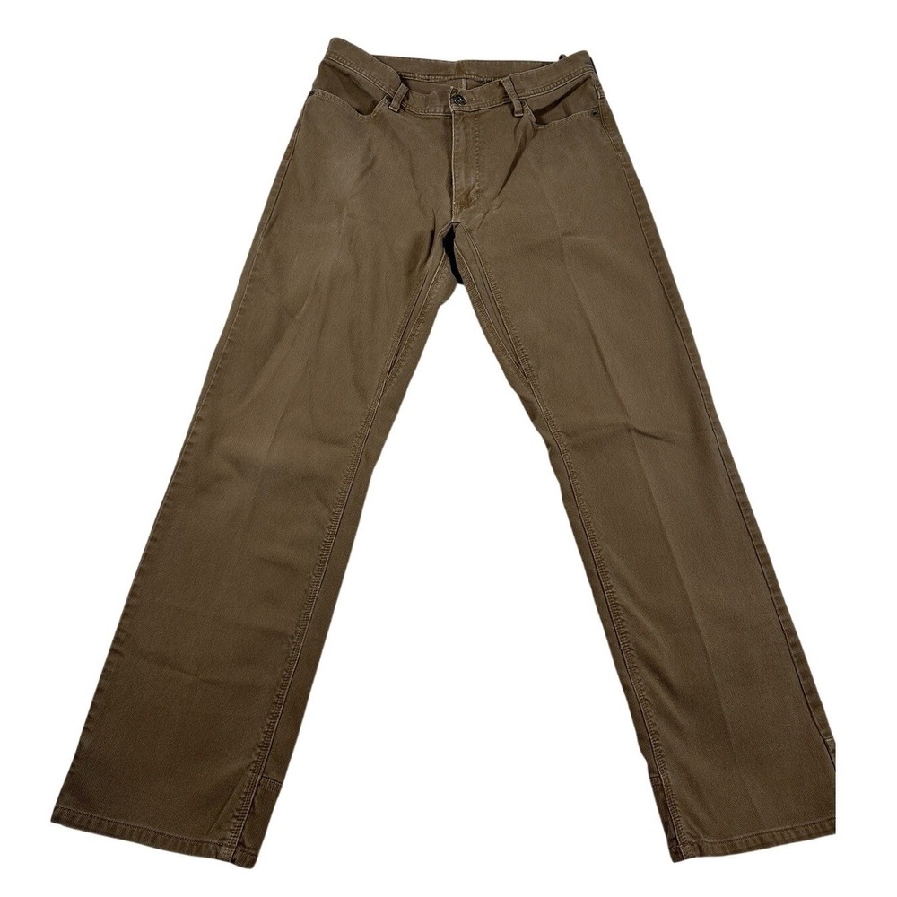 The North Face Mens Brown Corduroy‎ Straight Leg Pants Size 33 X 30 Five Pocket